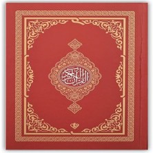 Colezium Kuranı Kerim Renkli Hafız Boy Kırmızı