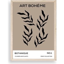 Soi Home Art Boheme Ahşap Çerçeveli Tablo