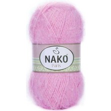 Nako Paris 5 Adet 10510 Flamingo Renk  El Örgü Ipi
