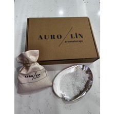 Aurolin Incili Marina Deniz Kabuğu ve Tütsü Kumu Için Kaya Tuzu