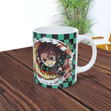 Tanjiro Kamado Demon Slayer Anime Tasarım Kupa - Hediyelik Kupa - Baskılı Kupa