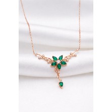 Çekirdek Jewelry 925 Ayar Gümüş Sarmaşık Kolye
