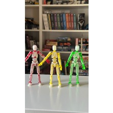 Moifugyia Lucky 13 Aksiyon Figürü Robot Oyuncak 13CM Şeffaf 3'lü Set