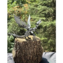 Moifugyia Ejderha Figür Hareketli – Gri Siyah