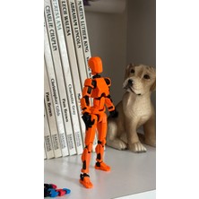 Moifugyia Lucky 13 Aksiyon Figürü Robot Oyuncak 13CM Turuncu Kadın