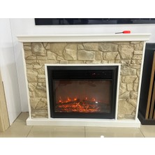 NRY Mdf Isıtmali LED Şömine