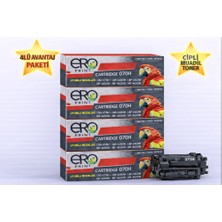 Ero Print Canon i-SENSYS LBP246dw Çipli Muadil Toner - 10.200 Sayfalık - 4'lü Avantaj Paket