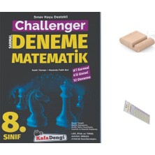 Kafa Dengi Yayınları Kafadengi 8.sınıf Challenger Matematik Branş Denemesi (12'li) Lgs 2026 +Telefon Tutucu+Çözüm Ayracı