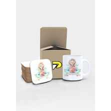 Happy Teachers Day Baskılı Kupa Bardak Seti Mug 2 (Öğretmenler Günü Hediyesi, Öğretmene Hediye)