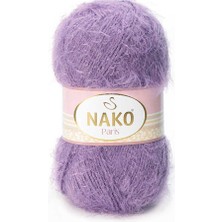 Nako Paris 5 Adet 6684 Açık Mürdüm Rengi El Örgü Ipliği