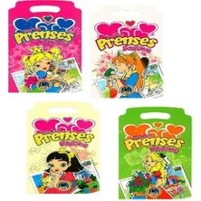 Colezium Çıkartmalı Prenses Boyama (4 Kitap Takım)