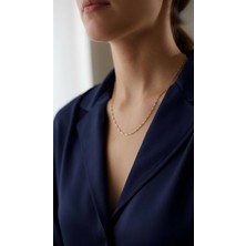 Kuyumcu Nurettin 2 gr (Gram) Singapur Zincir Kolye 14 Ayar Altın 50 cm