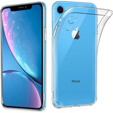 Mobify iPhone Xr Kılıf Airtpu Nanoclear Premium Esnek Şeffaf Silikon Kapak