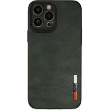 Evolvera Iphone 13 Pro Kılıf Loop Deri Silikon - Yeşil