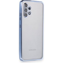 Mobify Samsung Galaxy A32 Kılıf Parlak ve Kamera Lens Koruyuculu Shiny Defens Premium Silikon Kapak