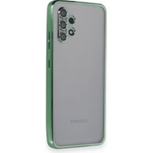 Mobify Samsung Galaxy A32 Kılıf Parlak ve Kamera Lens Koruyuculu Shiny Defens Premium Silikon Kapak