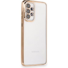 Mobify Samsung Galaxy A53 5g Kılıf Parlak ve Kamera Lens Koruyuculu Shiny Defens Premium Silikon Kapak
