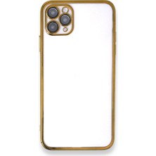 Mobify iPhone 11 Pro Kılıf Parlak ve Kamera Lens Koruyuculu Shiny Defens Premium Silikon Kapak