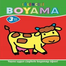 Colezium Eğlenceli Boyama - 3 Yaş Üstü 4’lü Pastel Boya Hediyeli