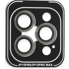 Evolvera Joko Iphone 15 Pro Max Pvd Metal Kamera Lens - Gri