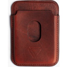 Wachikopa El Yapımı Hakiki Deri Magsafe