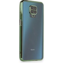 Mobify Redmi Note 9s Kılıf Parlak ve Kamera Lens Koruyuculu Shiny Defens Premium Silikon Kapak