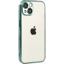 Mobify iPhone 15 Kılıf Parlak ve Kamera Lens Koruyuculu Shiny Defens Premium Silikon Kapak