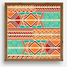 Soi Home Motif Ahşap Çerçeveli Tablo