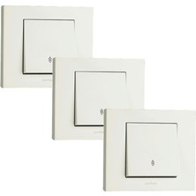 Ovivo Grano Vavien Anahtar Çerçeveli 3 Adet Sıva Altı