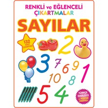 Colezium Renkli ve Eğlenceli Çıkartmalar - Sayılar