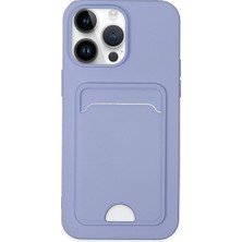 Evolvera Iphone 14 Pro Kılıf Kelvin Kartvizitli Silikon - Lila