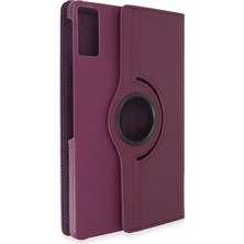 Evolvera Xiaomi Redmi Pad Kılıf 360 Tablet Deri Kılıf - Mürdüm