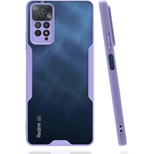 Evolvera Xiaomi Redmi Note 11 Pro Kılıf Platin Silikon - Lila