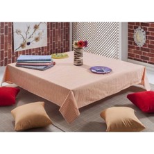 Mira Home Gözde 170X170 Cm. Zefir Desen Üçlü Sofra Bezi / Masa Örtüsü