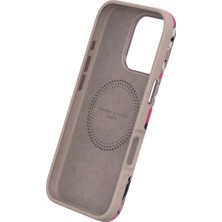 Evolvera Onegif Iphone 15 Pro Max Flower Series Magsafe Kapak - Beyaz