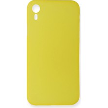 Evolvera Iphone Xr Kılıf Pp Ultra Ince Kapak - Sarı