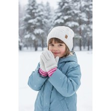 Eleven Markets Gorson Beden Kız Çocuk Krem Eldiven 7-12 Yaş