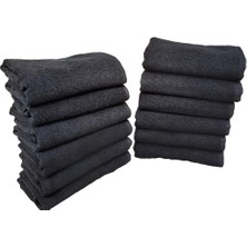 Mira Home 12'li Paket 50x90 cm Boya Tutmayan Mikrofiber El Havlusu Antibakteriyel ve Hızlı Kuruyan