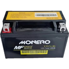 Monero Akü YTX7A-BS 12V 7AH Sym Symphony 125ST ST200 Euro5 ST200I