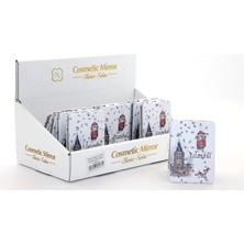 Belle Fusion Taşlı Istanbul Tasarımı El Aynası Ince ALK2917