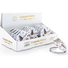 Belle Fusion Taşlı Istanbul Tasarımı El Aynası Ince ALK2476A