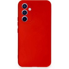 Evolvera Samsung Galaxy A54 5g Kılıf Nano Içi Kadife Silikon - Kırmızı