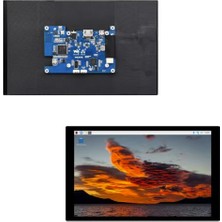 Gümrük Bey Kapasitif Dokunmatik IPS HDMI Ekran – Raspberry Pi Uyumlu, 1280×800, Sert Cam Panel