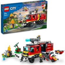 Belle Fusion Bfs   LEGO City Itfaiye Komuta Kamyonu 60374