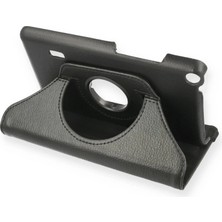 Evolvera Huawei Mediapad T3 7 Kılıf 360 Tablet Deri Kılıf - Siyah