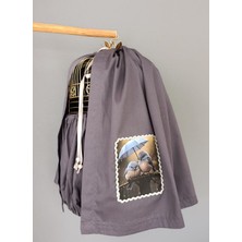 Neda Home Alt ve Üst Kuş Kafes Örtü Takımı