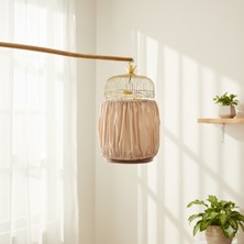 Neda Home Lastikli Kuş Kafes Örtüsü
