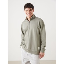 Lc Waikiki Yeni Sezon Dik Yaka Erkek Sweatshirt