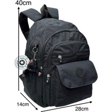 VB Collection Kılinkır Unisex Çok Gözlü Laptop Bölmeli Sırt Çantası