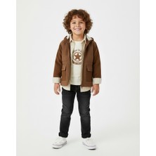 MİNİM Triko Garnili Ceketli Erkek Çocuk Dörtlü Takım - Bayramlık - Doğum Günü - Özel Gün - Kreş - Okul